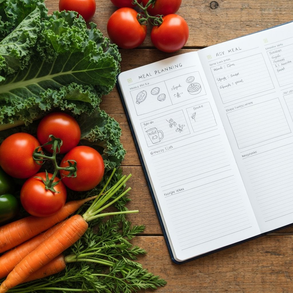 Wochenplanung Mahlzeiten